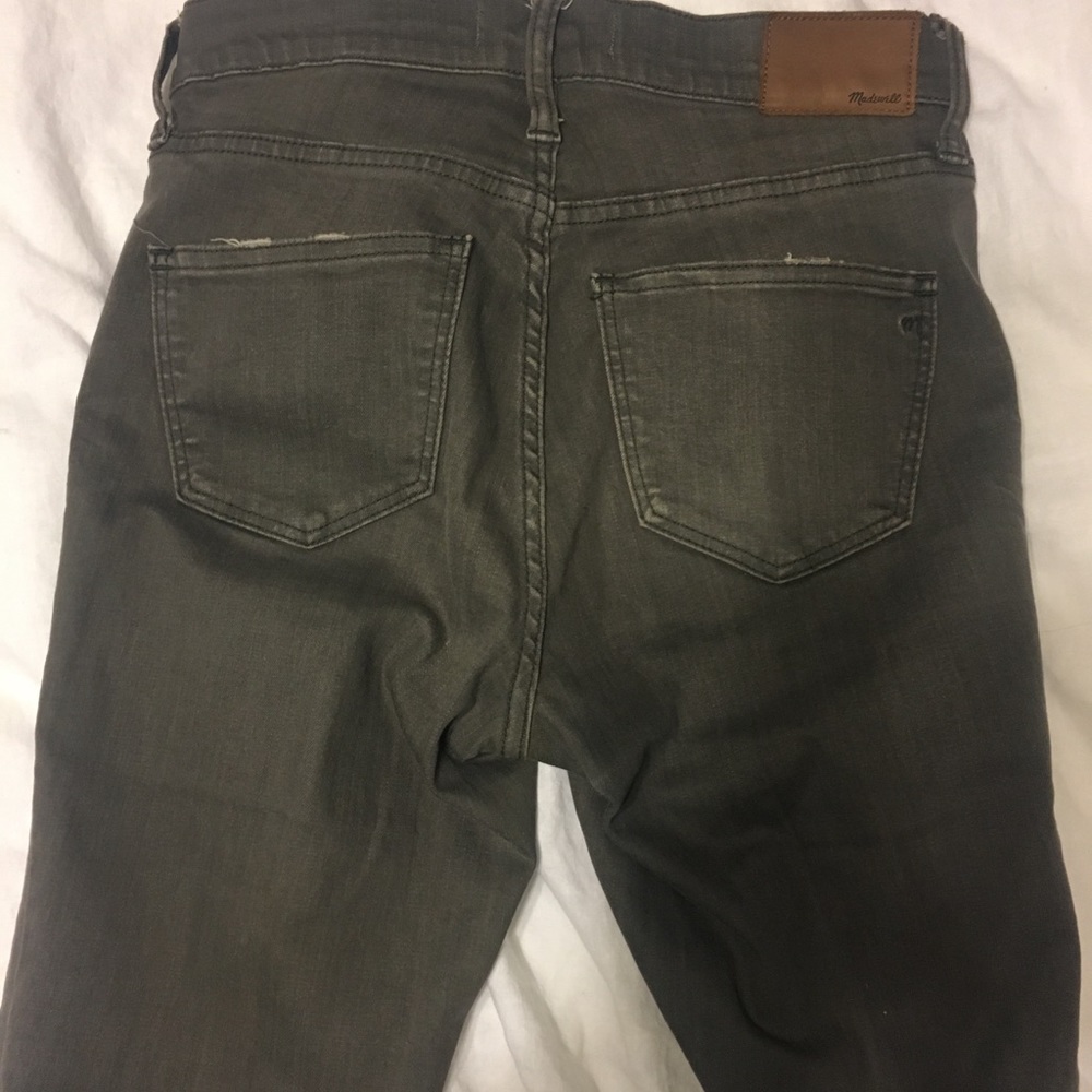 *SOLD* Madewell 9" high-rise skinny grey - Picture 7 of 8